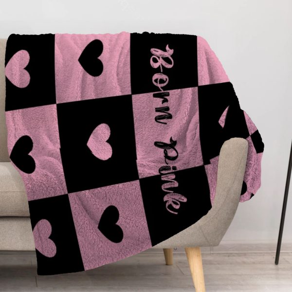 ZapMerch Charming Girl Group Blanket K-Pop Girl Group Throw Blankets Couch Bed Living Room Decor Soft Durable Washable 57" X 50" SC00385-004