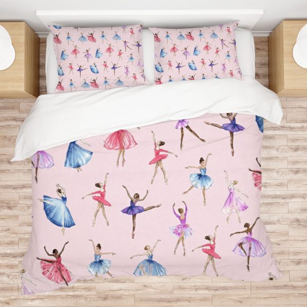 ZapMerch Dance Comforter Set Dance Bed Bedding Sets Bedroom Decor SC00392-005