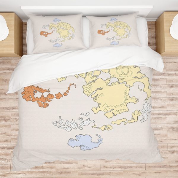 ZapMerch Elemental Masters Comforter Set Fantasy Adventure Bed Bedding Sets Bedroom Decor SC00394-005