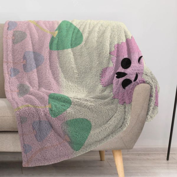ZapMerch Dollhouse Dreamer Blanket Singer Throw Blankets Couch Bed Living Room Decor Soft Durable Washable 57" X 50" SC00402-004