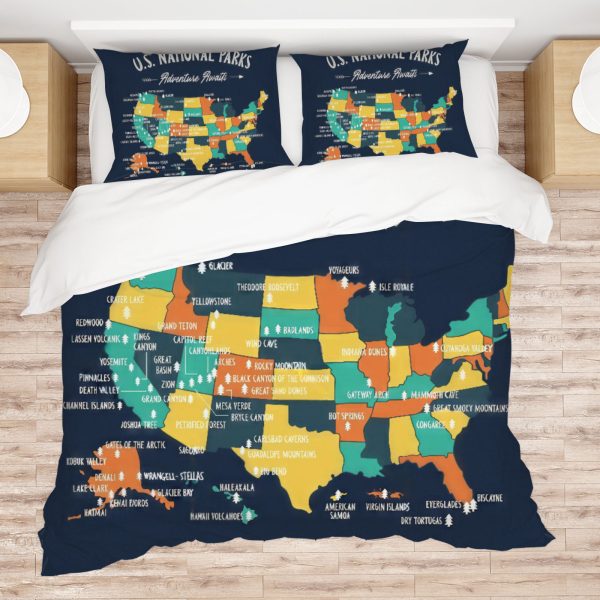 ZapMerch Camping Comforter Set Camping Bed Bedding Sets Bedroom Decor SC00424-005
