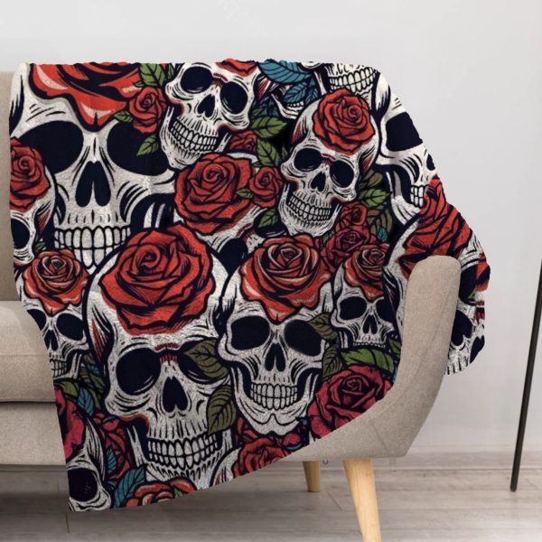 ZapMerch Whispering Shadows Blanket Romance Novel Throw Blankets Couch Bed Living Room Decor Soft Durable Washable 57" X 50" SC00432-004