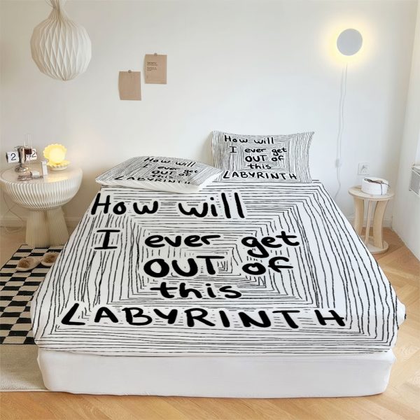 ZapMerch Fantasy Film Fitted Sheet Film Bed Sheets Bedding Set Deep Pockets Up To 16" Bedroom Decor SC00439-006
