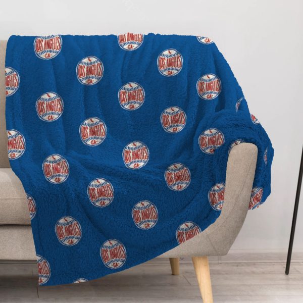ZapMerch La Legends Blanket The Bums Throw Blankets Couch Bed Living Room Decor Soft Durable Washable 57" X 50" SC00441-004