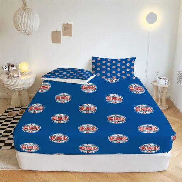 ZapMerch La Legends Fitted Sheet The Bums Bed Sheets Bedding Set Deep Pockets Up To 16" Bedroom Decor SC00441-006