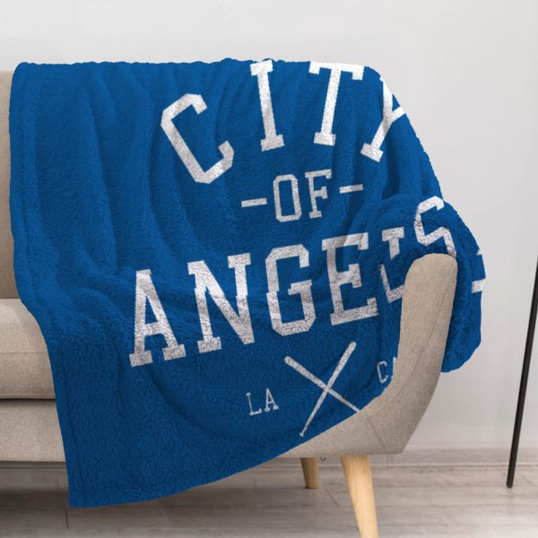 ZapMerch La Legends Blanket The Bums Throw Blankets Couch Bed Living Room Decor Soft Durable Washable 57" X 50" SC00442-004