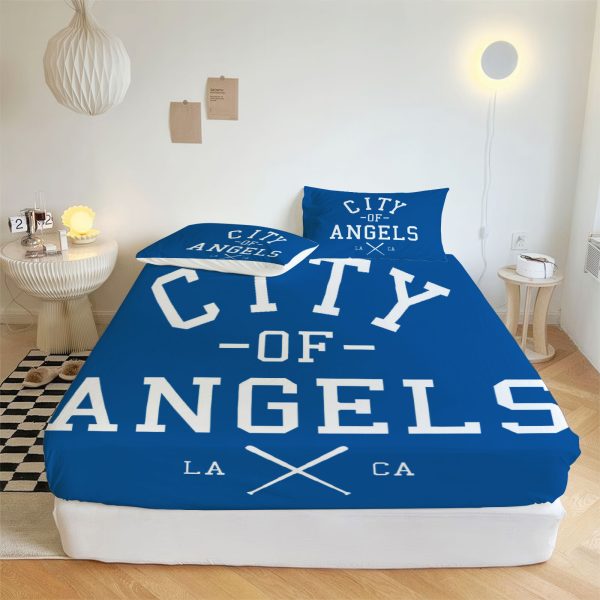 ZapMerch La Legends Fitted Sheet The Bums Bed Sheets Bedding Set Deep Pockets Up To 16" Bedroom Decor SC00442-006