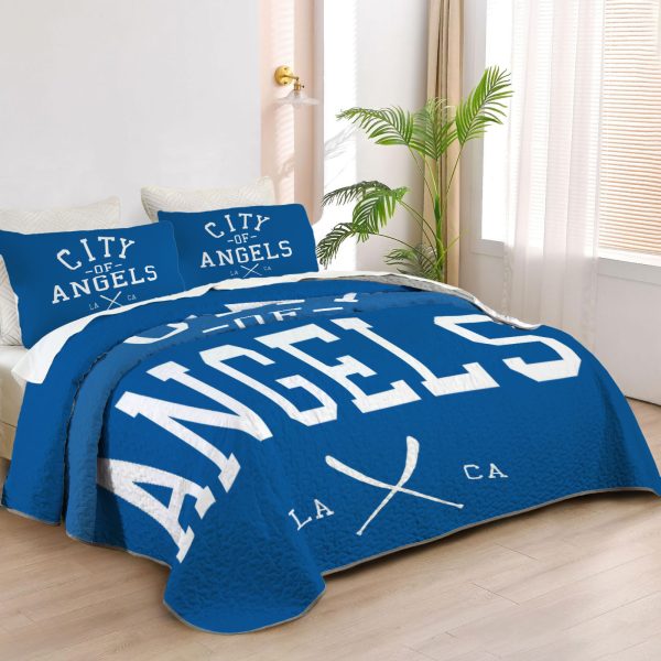ZapMerch La Legends Quilt Bedspreads The Bums Bed Set Bedding Coverlet Fabric Washable SC00442-007