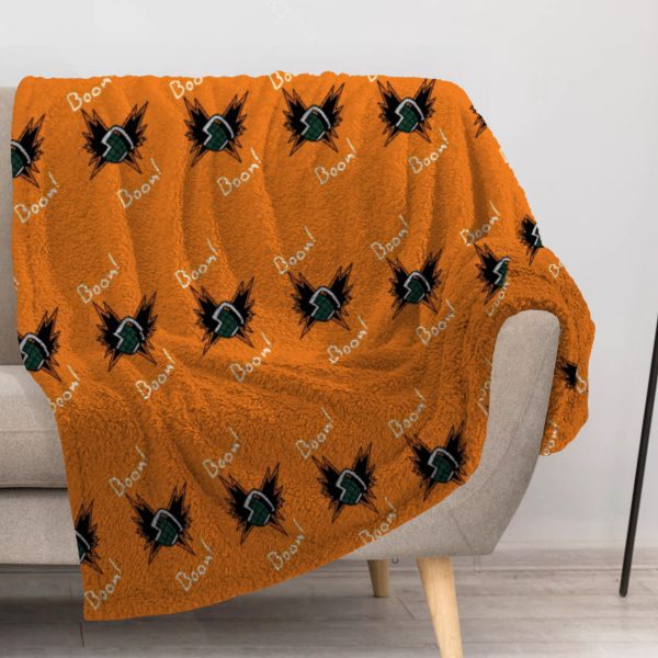 ZapMerch Hero Academy Blanket Japanese Anime Throw Blankets Couch Bed Living Room Decor Soft Durable Washable 57" X 50" SC00444-004