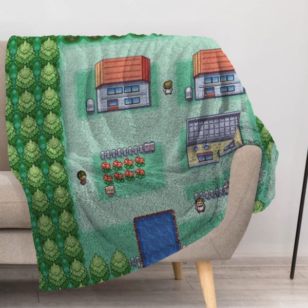 ZapMerch Monster Friends Blanket Anime Throw Blankets Couch Bed Living Room Decor Soft Durable Washable 57" X 50" SC00465-004