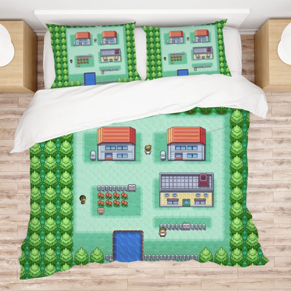 ZapMerch Monster Friends Comforter Set Anime Bed Bedding Sets Bedroom Decor SC00465-005