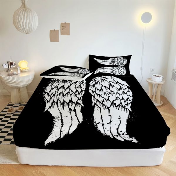 ZapMerch Survival Saga Fitted Sheet Tv Series Bed Sheets Bedding Set Deep Pockets Up To 16" Bedroom Decor SC00468-006