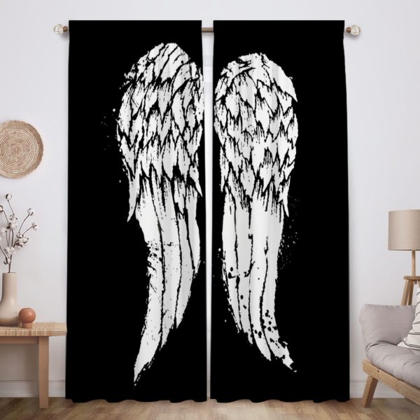 ZapMerch Survival Saga Window Curtains Tv Series Drapes Bedroom Home Room Decor Durable Fabric Machine Washable 82" X 84" SC00468-013